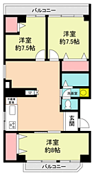 間取図画像 3LDK