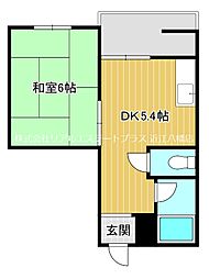 間取図画像 1DK