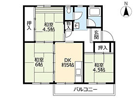 UR相生山  ｜ 愛知県名古屋市天白区久方1丁目（賃貸マンション3DK・5階・47.99㎡） その2