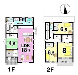 岐阜市六条江東II　B棟　新築戸建