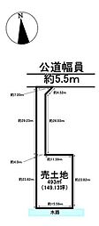 岐阜市茜部菱野3丁目 売土地