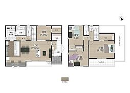 岐阜市鶉小 3号棟 新築戸建