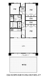 リヴレ 3LDKの間取図画像