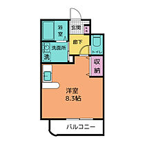 サンヒルズII 206 ｜ 静岡県沼津市平沼（賃貸マンション1K・2階・23.70㎡） その2