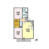 レジデンスＫｉｓｅ 102 ｜ 静岡県駿東郡長泉町納米里（賃貸アパート2LDK・1階・56.25㎡） その2