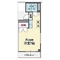 コーポラス21 205 ｜ 静岡県三島市西本町（賃貸アパート1R・2階・20.87㎡） その2