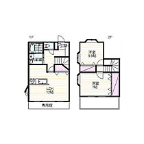 アルテハイツカサベルテ Ｂ ｜ 静岡県三島市錦が丘（賃貸テラスハウス2LDK・1階・67.94㎡） その2