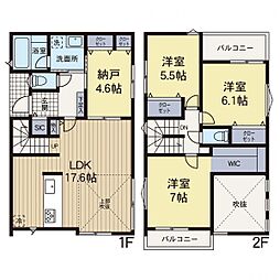 鎌倉市津西2丁目 新築分譲住宅 全2棟 B号棟 B号棟