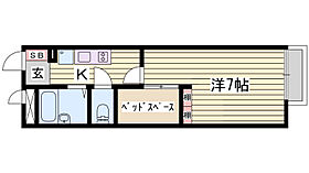 レオパレスメイセイ　II 203 ｜ 兵庫県明石市大久保町西島660-1（賃貸マンション1K・2階・19.87㎡） その2