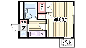 立花第二マンション  ｜ 兵庫県神戸市垂水区狩口台7丁目（賃貸マンション1K・1階・19.44㎡） その2