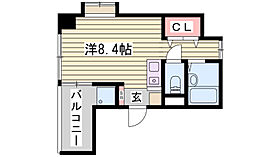 YKハイツ西明石  ｜ 兵庫県明石市小久保1丁目（賃貸マンション1R・5階・20.56㎡） その2