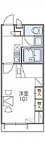 レオパレス東原 108 ｜ 兵庫県明石市大久保町西島161-1（賃貸アパート1K・1階・23.18㎡） その2