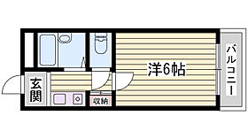 サンハイツ学が丘  ｜ 兵庫県神戸市垂水区学が丘4丁目（賃貸マンション1K・2階・18.60㎡） その2