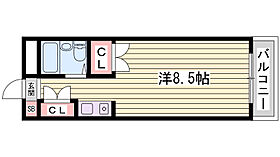 横山ビル  ｜ 兵庫県神戸市西区伊川谷町有瀬（賃貸マンション1R・4階・22.00㎡） その2