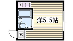 ルミエール神戸高雄台  ｜ 兵庫県神戸市西区高雄台（賃貸マンション1R・2階・17.00㎡） その2