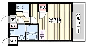 アロハマリーナ  ｜ 兵庫県神戸市垂水区海岸通（賃貸マンション1R・5階・21.21㎡） その2