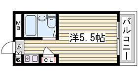 ビレッジ1  ｜ 兵庫県神戸市西区今寺（賃貸マンション1R・4階・18.00㎡） その2