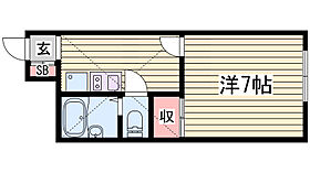 レオパレスＫＭ　ＪＯＹII 113 ｜ 兵庫県三木市本町3丁目9-37（賃貸アパート1K・1階・19.87㎡） その2