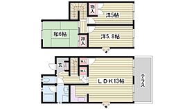 タウンハウス北別府9G  ｜ 兵庫県神戸市西区北別府3丁目（賃貸タウンハウス3LDK・1階・71.17㎡） その2