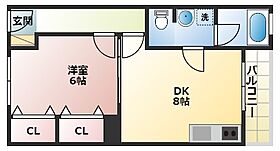 コーポ寿  ｜ 兵庫県明石市新明町（賃貸マンション1DK・4階・35.00㎡） その2