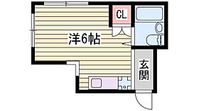 ハイツアベニール  ｜ 兵庫県明石市東仲ノ町（賃貸マンション1R・4階・15.20㎡） その2