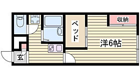 レオパレスアンフィールド 209 ｜ 兵庫県明石市大久保町大窪1560（賃貸アパート1K・2階・23.18㎡） その2