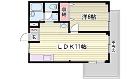 リベラ錦ヶ丘 203 ｜ 兵庫県明石市魚住町錦が丘2丁目11-9（賃貸アパート1LDK・2階・39.73㎡） その2