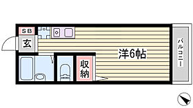 クイーンハイツ青山B  ｜ 兵庫県三木市志染町青山3丁目（賃貸アパート1R・2階・20.25㎡） その1