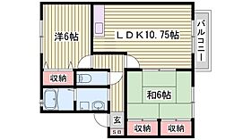 ファミールハイツ  ｜ 兵庫県三木市大村（賃貸アパート2LDK・2階・55.20㎡） その2