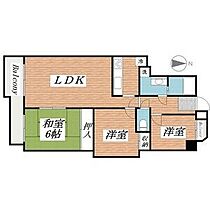 ベルトピア西明石III  ｜ 兵庫県明石市魚住町住吉1丁目（賃貸マンション3LDK・2階・69.30㎡） その2