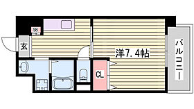 ラ・パルス  ｜ 兵庫県明石市魚住町錦が丘3丁目（賃貸マンション1K・1階・26.44㎡） その2