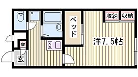 レオパレス善乃 105 ｜ 兵庫県明石市魚住町住吉4丁目3-17（賃貸アパート1K・1階・23.18㎡） その2