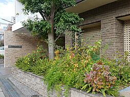 植栽彩るメインエントランス