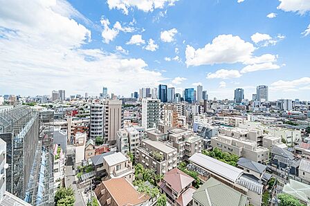 バルコニーからの眺望写真(南東側)、眺望は永続的に保証されるものではありません