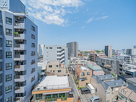 キッチンバルコニーからの眺望(北川方向撮影)