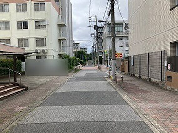 前面道路