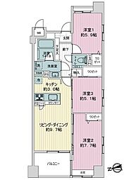 間取図画像 3LDK