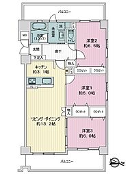 間取図画像 3LDK