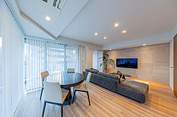 アルビオ・ザ・タワー千代田飯田橋 1LDKのリビング/ダイニング