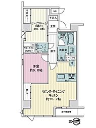 間取図画像 1SLDK