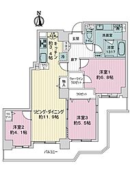 間取図画像 3LDK