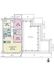 間取図画像 2SLDK