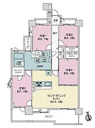 間取図画像 4LDK