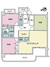 間取図画像 3LDK