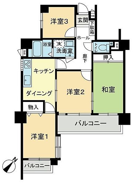 4DK 間取り
