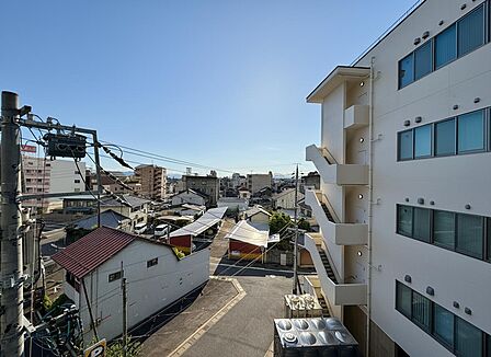 南西側バルコニーからの眺望