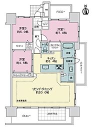 間取図画像 3LDK