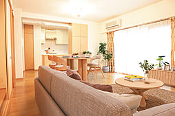 フレシアとくしま 3SLDKのリビング/ダイニング