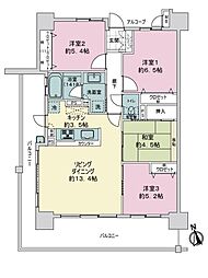 間取図画像 4LDK