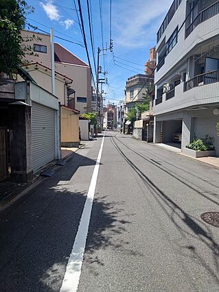 前面道路（北か...
